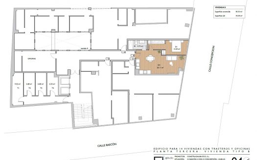 Piso en calle Rascon, Huelva.